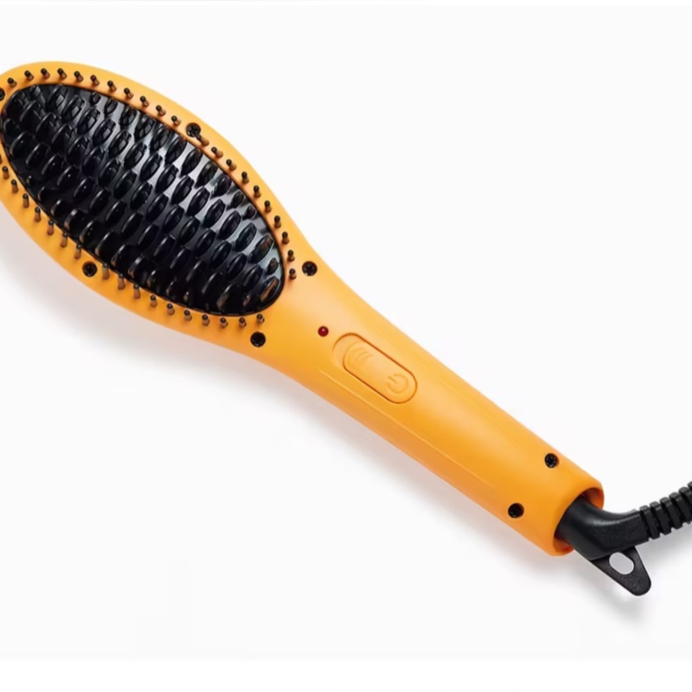 SOLEIL Hair Straightener Mini Heat Brush Tool